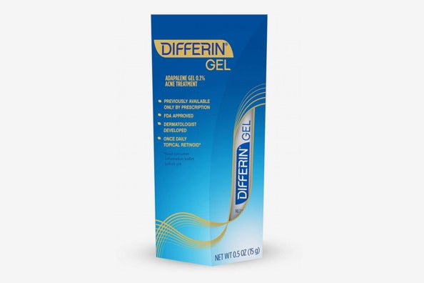 Differin Adapalene Gel 0.1% Prescription Strength Retinoid Acne Treatment.